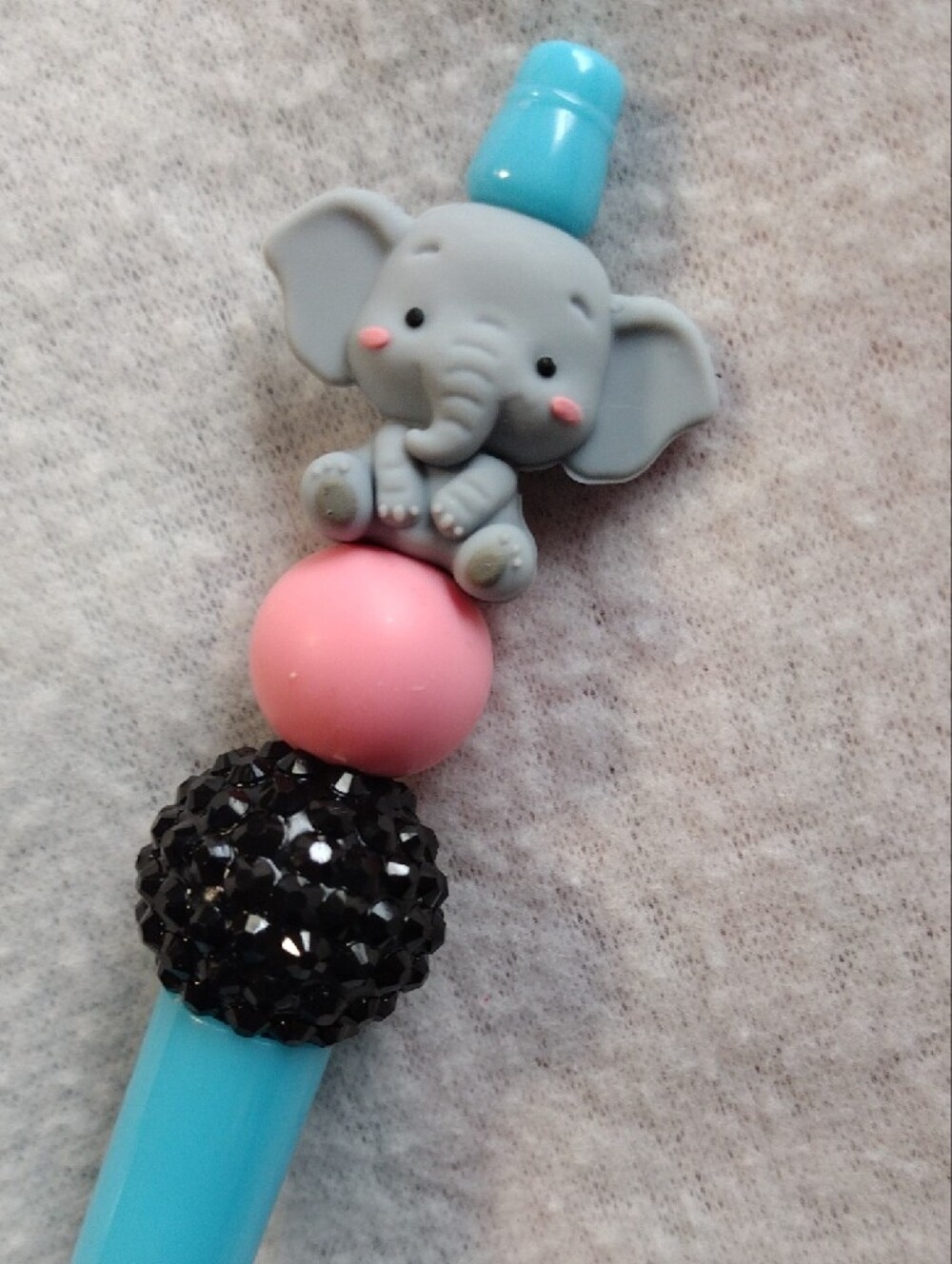 Elephant ๐ Beaded Pen - Picture 2 of 2